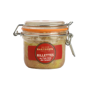rillettes de canard au foie gras 190g