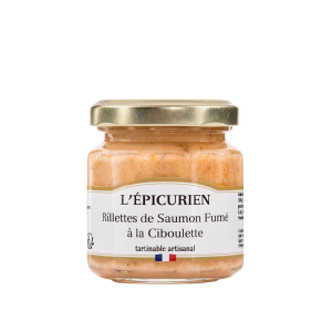 rillettes de saumon fumé à la ciboulette 90g