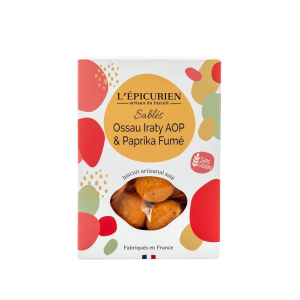 biscuit apéritif sablés à l'ossau iraty aop et au paprika fumé (sans gluten)