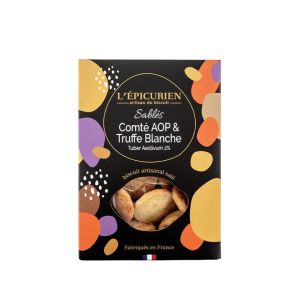 biscuit apéritif sablés au comté aop et à la truffe